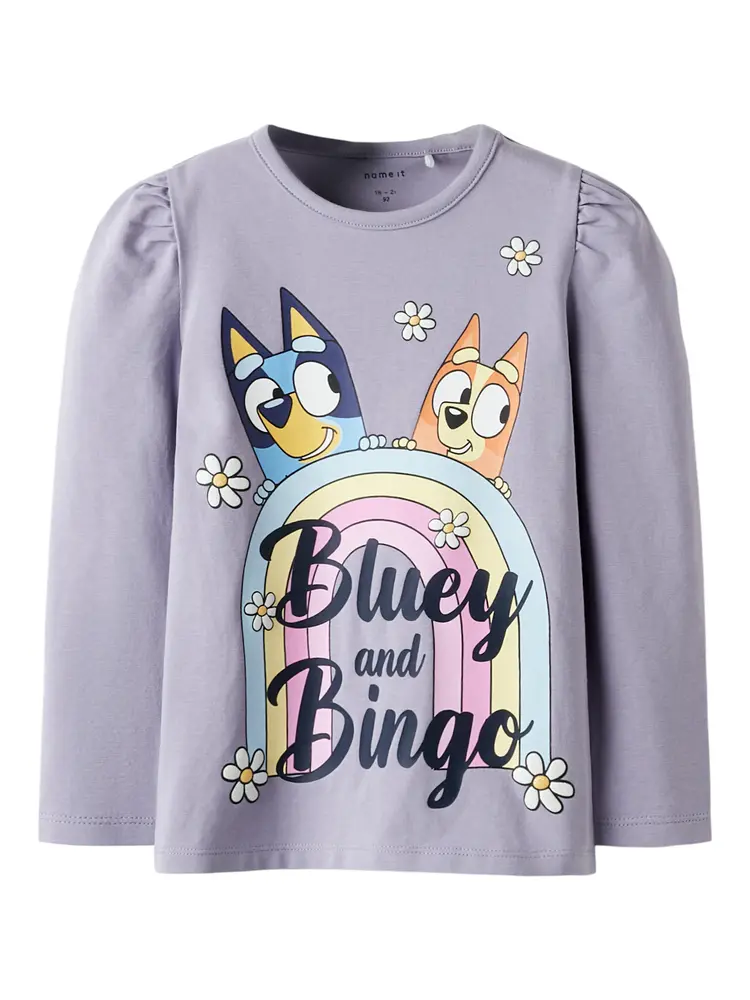 Jessie Bluey Trøje - Lavender gray - 98