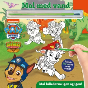 Mal med vand – Paw Patrol dinoer