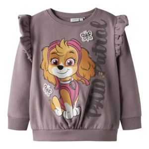 Sanna Paw Sweatshirt – Toadstool – 98