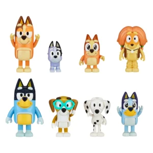 Bluey Figurer 8-pak